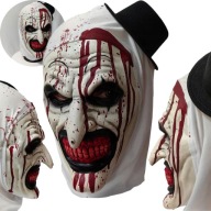 MASKA NA HALLOWEN HALLOWEENOWA MASKA KRWAWY KLAUN UPIÓR COSPALY TERRIFIER