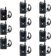 RETEKESS TT126 Zestaw Tour Guide 1 Nadajnik + 10 Odbiorników