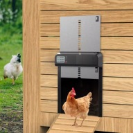 Automatyczne Drzwi do Kurnika z Timerem LED – Otwieracz na Baterie