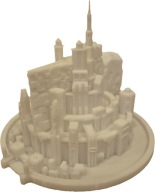 Minas Tirith – Twierdza Gondolu | Model Kolekcjonerski Władca Pierścieni