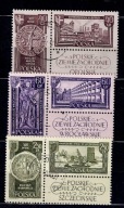 POLSKA -Fi:1103-1108 z przywieszkami z 1961 r (kasowane )