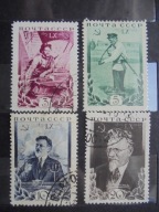 CCCP Mi. 532-35 60-ta rocz. urodzin M. Kalinina