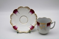 ANTYCZNY ZESTAW KAWA - HERBATA PORCELANA ZOFIÓWKA 1896-1916 r STARY ŚLĄSK