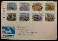 !! ZWIERZĘTA RYBY - PENRHYN 1993 - KOPERTA FDC - STAN BDB !!