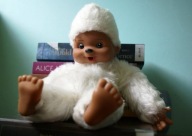 Kolekcjonerska Lalka Zabawka Małpka Monchhichi Vintage PRL Unikat