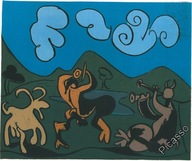 PABLO PICASSO -LINORYTY #8- 1988 r.!