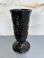 Wazon strawberry poziomki szkło Ząbkowice PRL