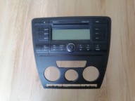 Radio SKODA OCTAVIA II MP3 1Z0035161C + ramka