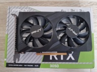 Karta graficzna PNY RTX3050 Verto Dual Fan Edition 6 GB