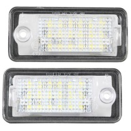 Podświetlenie lampki LED tablicy rejestracyjnej Audi A3 8P A4 B6 B7 A6