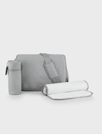 Emporio Armani Mommy/Mummy Bag szara duża torba dla mamy i dziecka