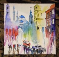 „Razem czy osobno”. 40x40 cm. WYRÓŻNIONA W KONKURSIE .dla 884 Skubalskich