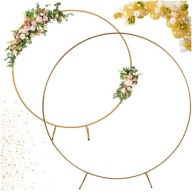 Stojak na balony CONSEÉ złoty 200 cm