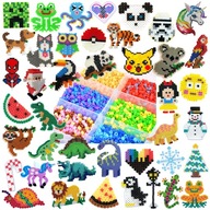 Koraliki do Prasowania DUŻY ZESTAW w Kuferku 9000