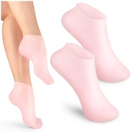 Silikonowe skarpetki na spękane pięty regenerujące pięty do zabiegów