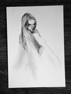 Akt Artystyczny – Praca Ręcznie Tworzona (315) – dla 884 Skubalskich