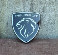ZNACZEK EMBLEMAT W GRILL PRZÓD PEUGEOT 208 II LIFT 23r