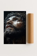 Plakat bez ramy 50x70 cm Męka Zbawiciela – religijna dekoracja wnętrza