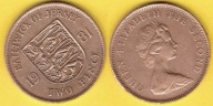 Jersey 2 Pence 1981 r.