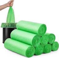 Worki na śmieci Wytrzymałe Szczelne 50x60cm 22L 8 rolek 160szt