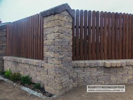 Cegła postarzana,ogrodzenia łupane,antyk,ozdobna OLD5 20x20x11 Multi 4