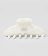 Alo Yoga perłowa biała kremowa duża spinka do włosów 90’ s Claw Clip