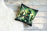 Poduszka prezent, z imieniem Lego Ninjago