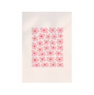 Plakat „Różowe Kwiaty" – Minimalistyczny Plakat Botaniczny