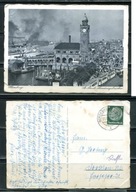 K19249)Niemcy: Hamburg, Landungsbruecken, wyslany 1939