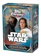NAJNOWSZY BOX STAR WARS TOPPS CHROME 8-PACK BLASTER 2025 DLA FANÓW SERII