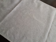 BIEŻNIK - SERWETA - BAWEŁNA - ADAMASZEK 130 / 44 cm. PIĘKNY WZÓR.