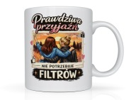 Kubek z nadrukiem dla przyjaciółki na prezent urodziny do kawy herbaty