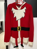 Ś Threadbare Bożonarodzeniowy świąteczny czerwień strój Mikołaja XL