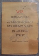 TRZECIA RZESZA-AFISZ PROPAGANDOWY -1942 rok NSDAP