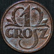 1 grosz 1933 - ładny egzemplarz