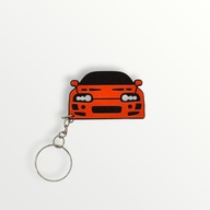 Brelok Toyota Supra mk4 - Różne kolory zawieszka samochód 3D