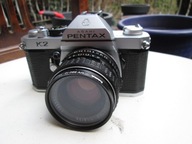 Aparat PENTAX K2 ASAHI z PENTAX 55 / 1,8