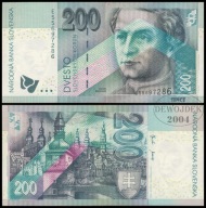 BNA - SŁOWACJA 200 Koron 2002 E 55397286 # P41 # XF+