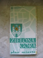 Plan miasta ZIELONA GÓRA z 1987r nr katal. 33-032-07