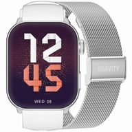 Smartwatch Gravity GT28-10 srebrny