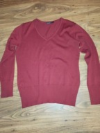 Sweter męski M bordo
