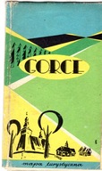 GORCE - MAPA TURYSTYCZNA Z 1971 ROKU.