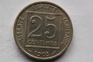 25 CENTIMES 1903 R. FRANCJA - BK32
