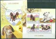 PSY CHIŃSKIE. REP.MADAGASIKARA. MNH. Bl+ark. 2017r