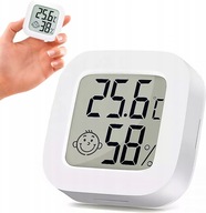 TERMOMETR CYFROWY POKOJOWY HIGROMETR WILGOTNOŚĆ GRAFICZNY WSKAŹNIK KOMFORTU