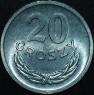 20 groszy 1970 - menniczy egzemplarz