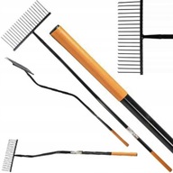 GRABIE OGRODOWE DO GRABIENIA GRABKI ZĘBY Z DRUTU 20 ZĘBÓW METALOWY TRZONEK