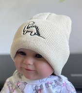 Beanie czapeczki ciepłe dla noworodków 0-12m