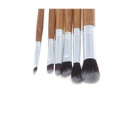 Zestaw pędzli do makijażu (6szt) A679 BAMBUS