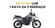 Junak Inny Motocykl JUNAK RX 125 ABS raty 0, darmowa dostawa Benzyna 10KM